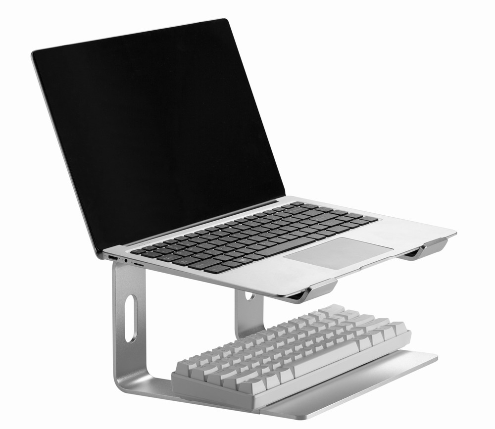 Gembird NBS-D1-01 - Laptop-Ständer - Aluminium - Silber - Aluminium - Silikon - 39,6 cm (15.6) - 5 kg - 225 mm, Ansicht 2