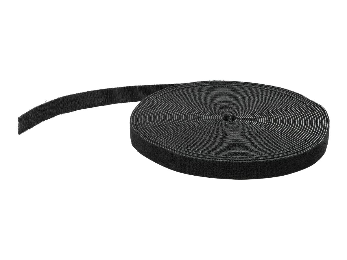 StarTech.com Klettverschluss 15m Rolle - Schwarz