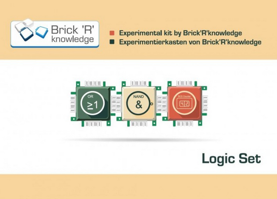 ALLNET Logic Set, Starter-Set, Brick’R’knowledge, ALLNET, Mehrfarben, 9 V, Ansicht 2