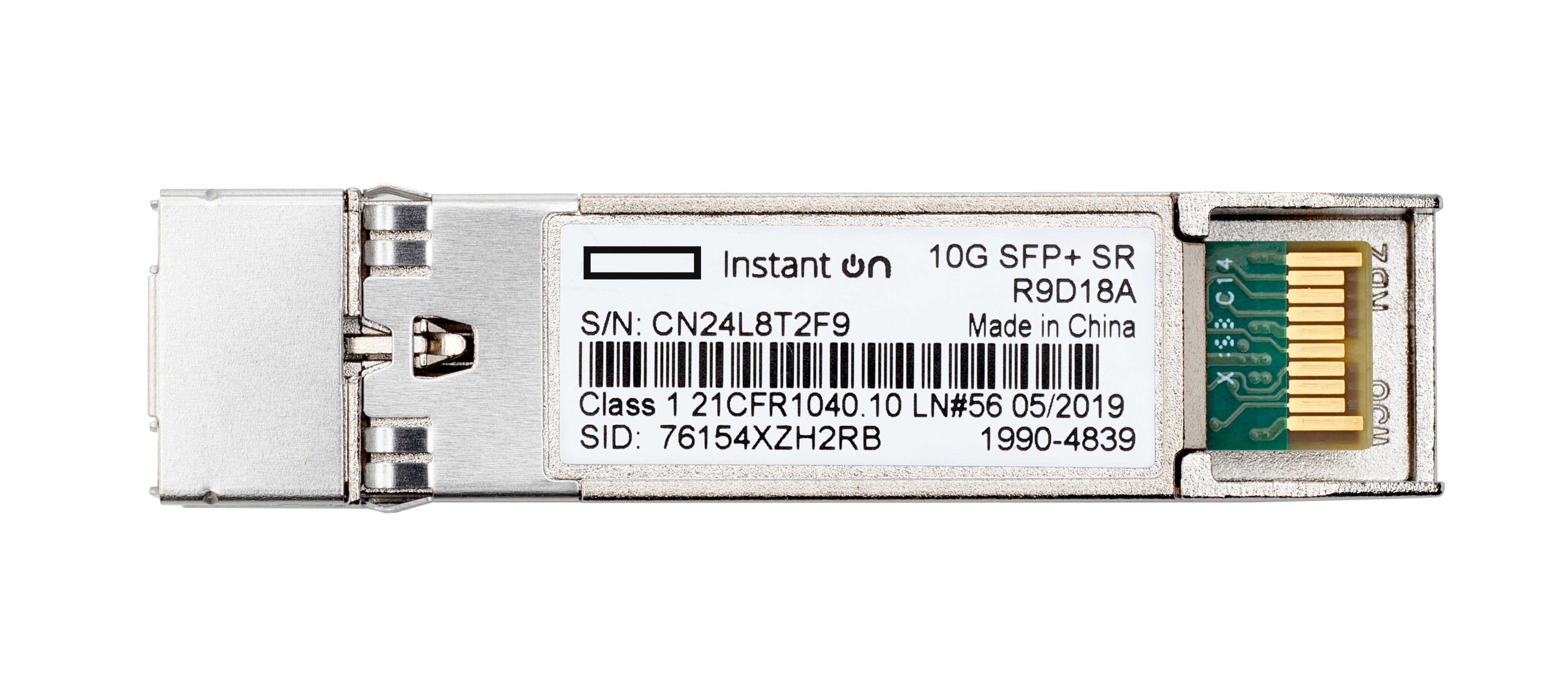 HPE Aruba Instant On - SFP+-Transceiver-Modul, Ansicht 3
