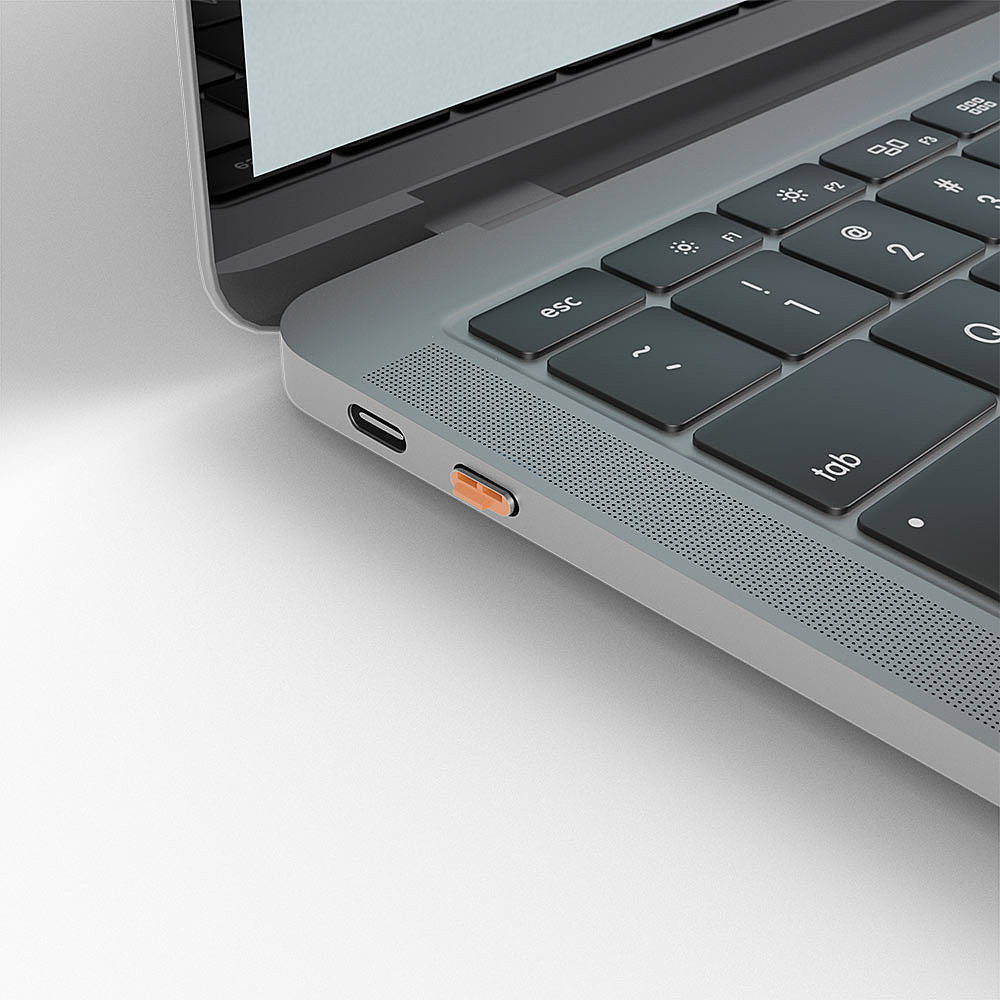 Lindy Schloss für USB-C-Port - orange (Packung mit 10), Ansicht 4