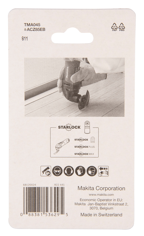 Makita TMA045 - Segmentsägeblatt - 85 mm - für, Ansicht 3