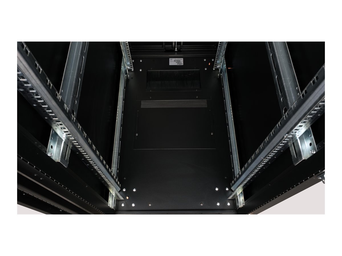 ROLINE 19 Zoll Serverschrank Pro 42 HE 600x1000 BxT schwarz Plexiglas, Ansicht 5