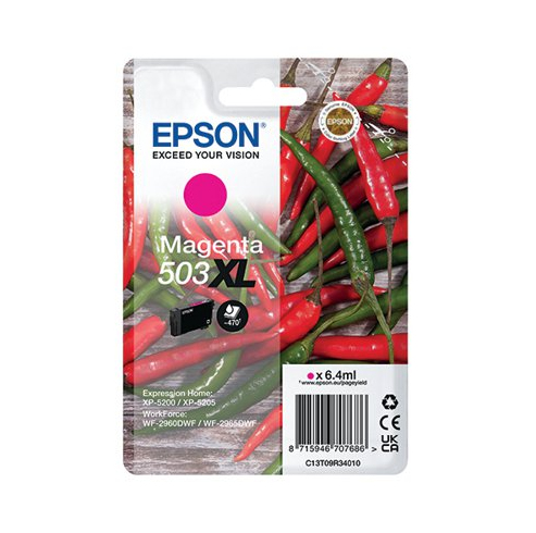 Epson 503XL - 6.4 ml - XL - Magenta - original, Ansicht 2