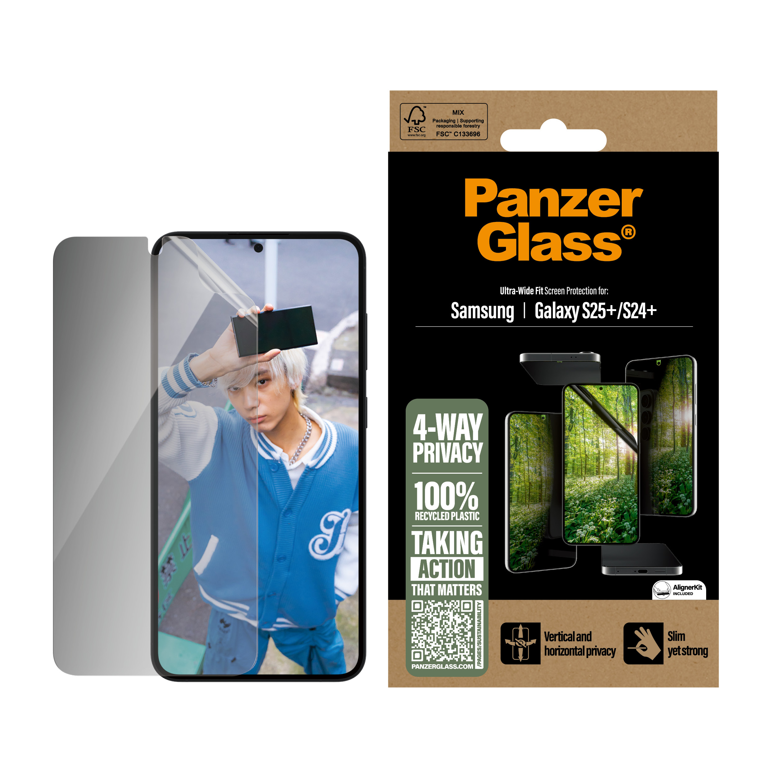 PanzerGlass ECO Matrix - Bildschirmschutz für Handy, Ansicht 4