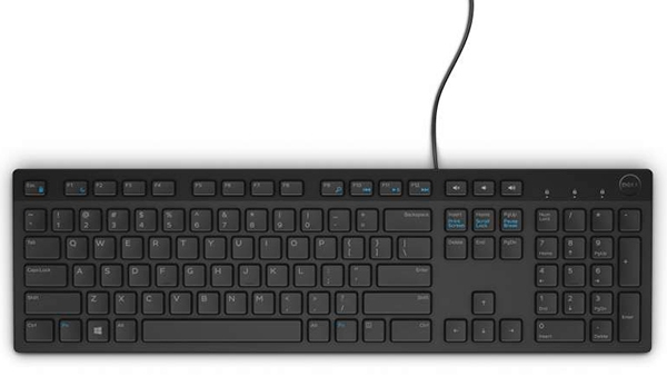Dell KB216 - Tastatur - USB - TL: Nordisch, QWERTY, Ansicht 2