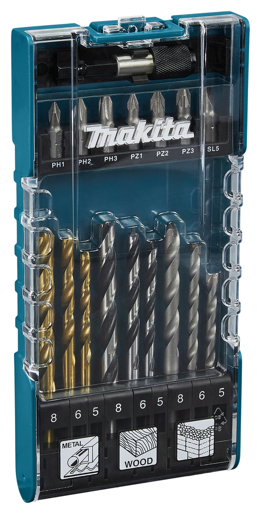Makita D-74887 Bohrer- Bit-Set 17-tlg., Ansicht 3