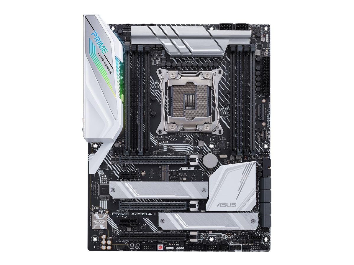 ASUS PRIME X299-A II - Motherboard - ATX - LGA2066 Socket - X299 - USB-C Gen2, USB 3.2 Gen 1, USB 3.2 Gen 2 - Gigabit LA