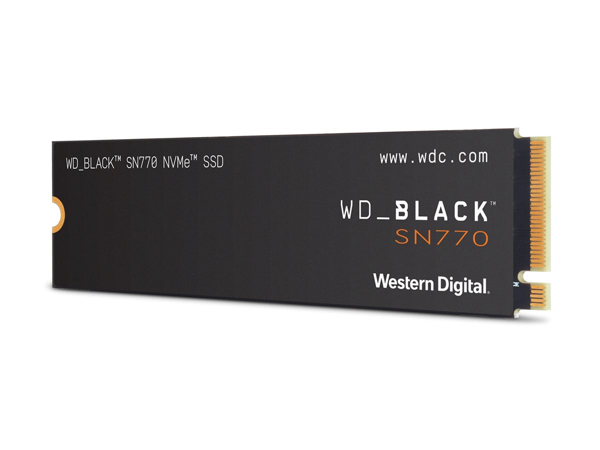 WD WD_BLACK SN770 WDS250G3X0E - SSD - 250 GB - intern - M.2 2280 - PCIe 4.0 x4 (NVMe)