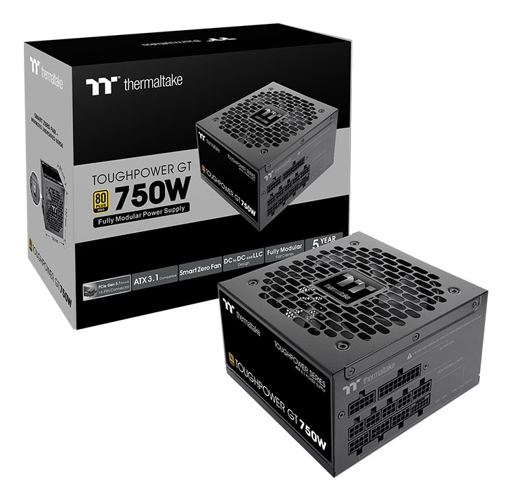Thermaltake Toughpower GT 750W, Ansicht 2