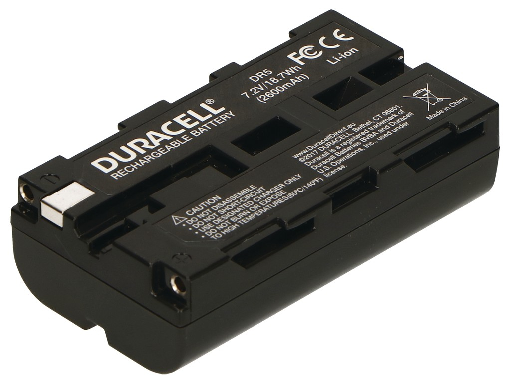 Duracell DR5 - Batterie - Li-Ion - 2200 mAh - Schwarz, Ansicht 4
