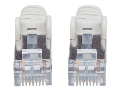 Intellinet Network Patch Cable, Cat6A, 30m, Grey, Copper, S/FTP, LSOH / LSZH, PVC, RJ45, Gold Plated Contacts, Snagless, Ansicht 4