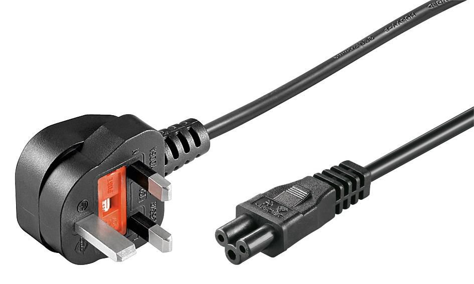 MicroConnect Stromkabel - Stromversorgung zu IEC 60320 C5, Ansicht 2