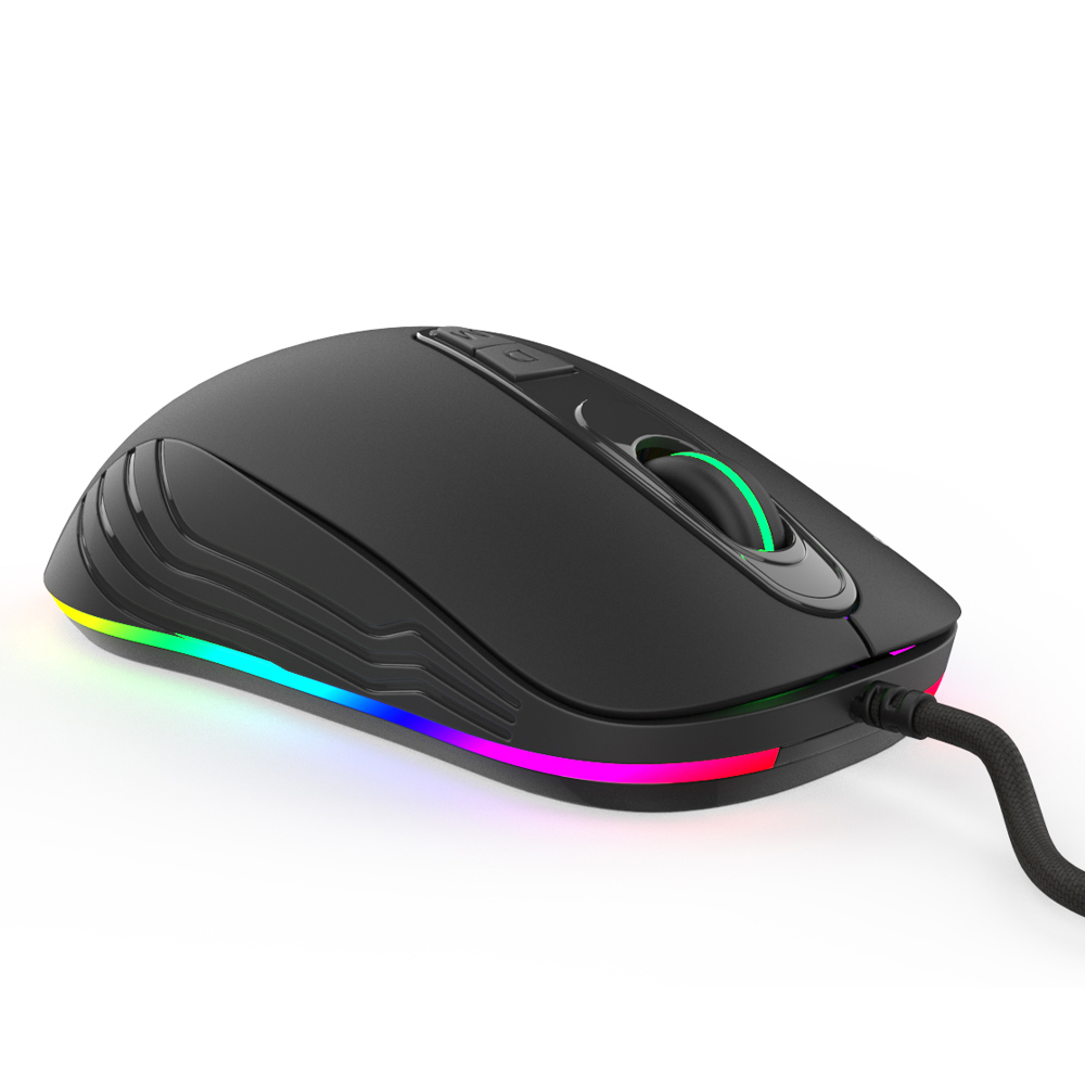 INCA IMG-348 - rechts - Optisch - USB Typ-A - 3200 DPI - Schwarz, Ansicht 4