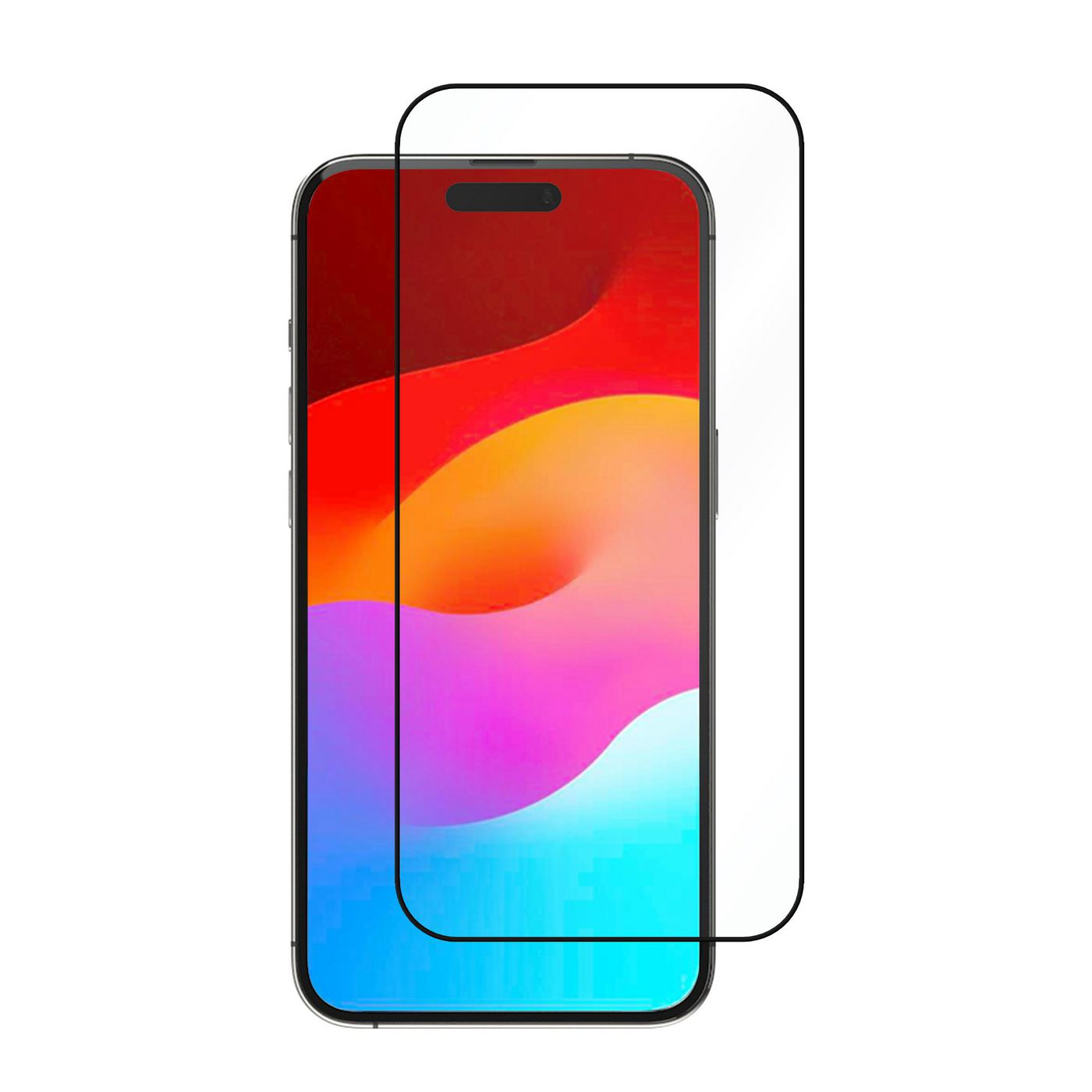 eSTUFF ES501401 - Apple - iPhone 15 - Kratzresistent - Schwarz - Transparent - 1 Stück(e), Ansicht 2