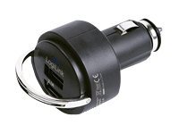 LogiLink Car Charger USB 2-Port Input 12-24V Outp 5V - Adapter