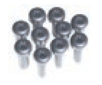 Bachmann Torx T6 - Schrauben-Kit - Schwarz (Packung mit 10), Ansicht 2