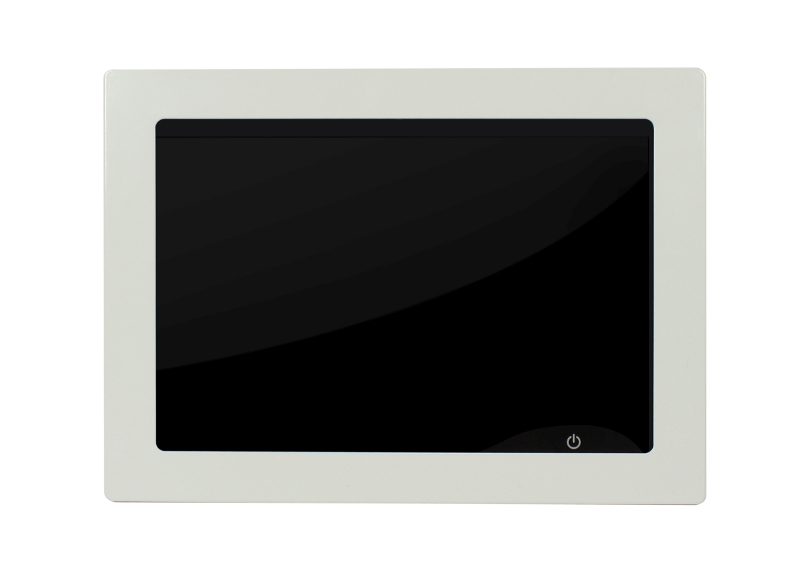 ALLNET Touch Display Tablet 15 Zoll zbh. Blende für Einbaurahmen weiß schmal, Ansicht 4