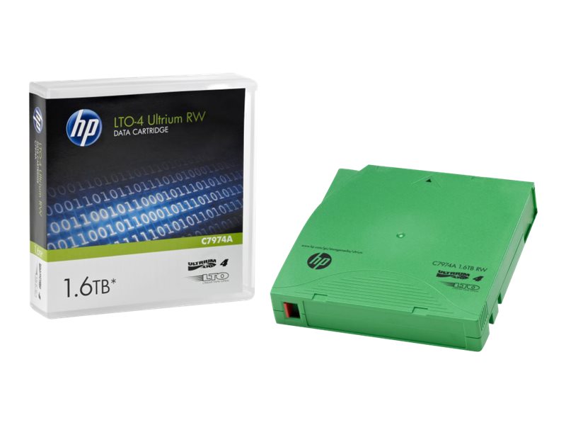 Hewlett Packard Enterprise (HPE) HPE LTO-4 Ultrium 800GB , 1600GB RW NO LABEL