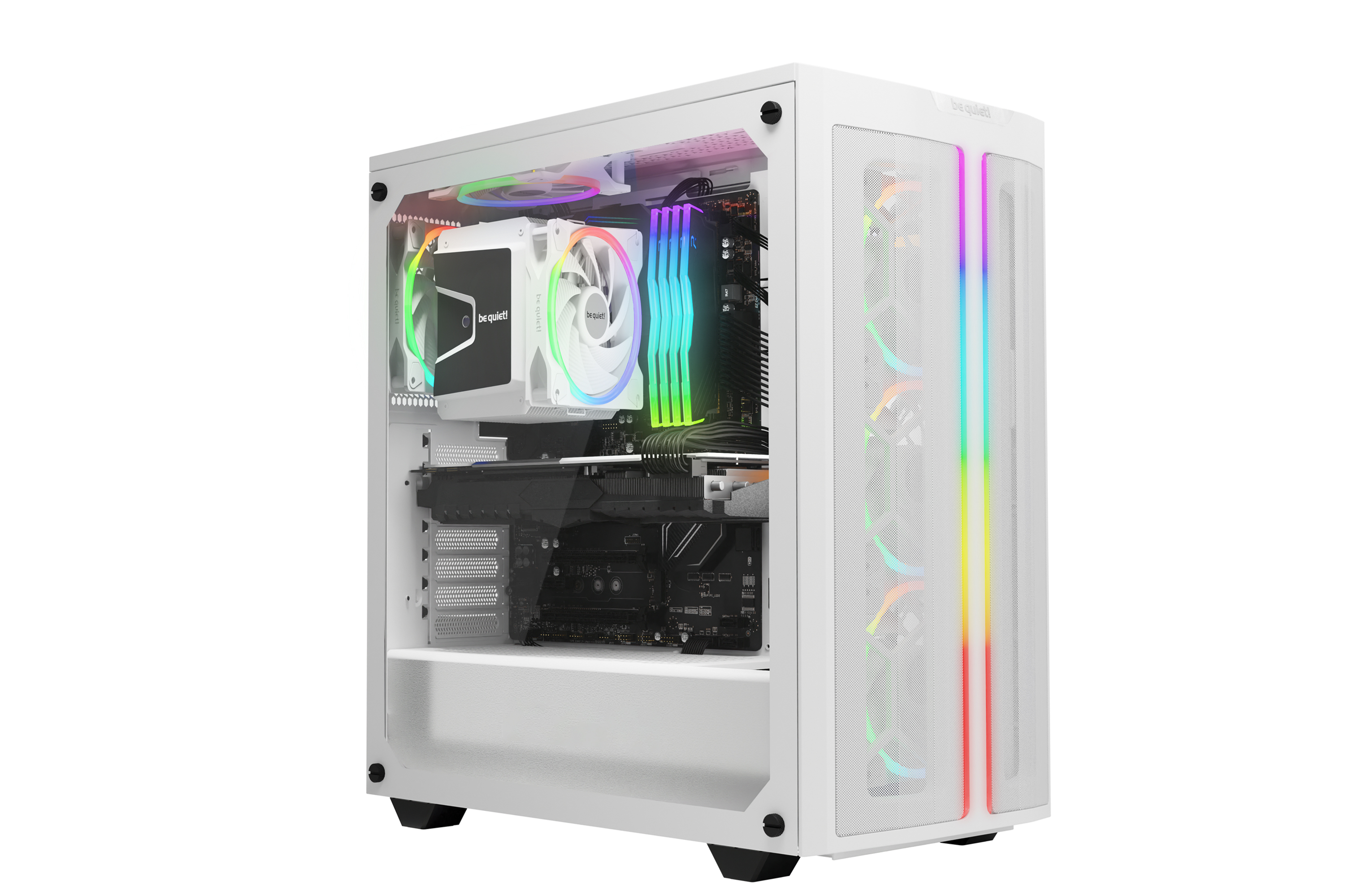 Be Quiet! Lüfter 120*120*25 Light Wings White PWM speed 3x, Ansicht 4