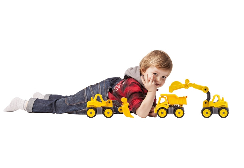 BIG Spielwarenfabrik BIG Power Worker Mini Bagger - 2 Jahr(e) - Kunststoff - Gelb, Ansicht 2