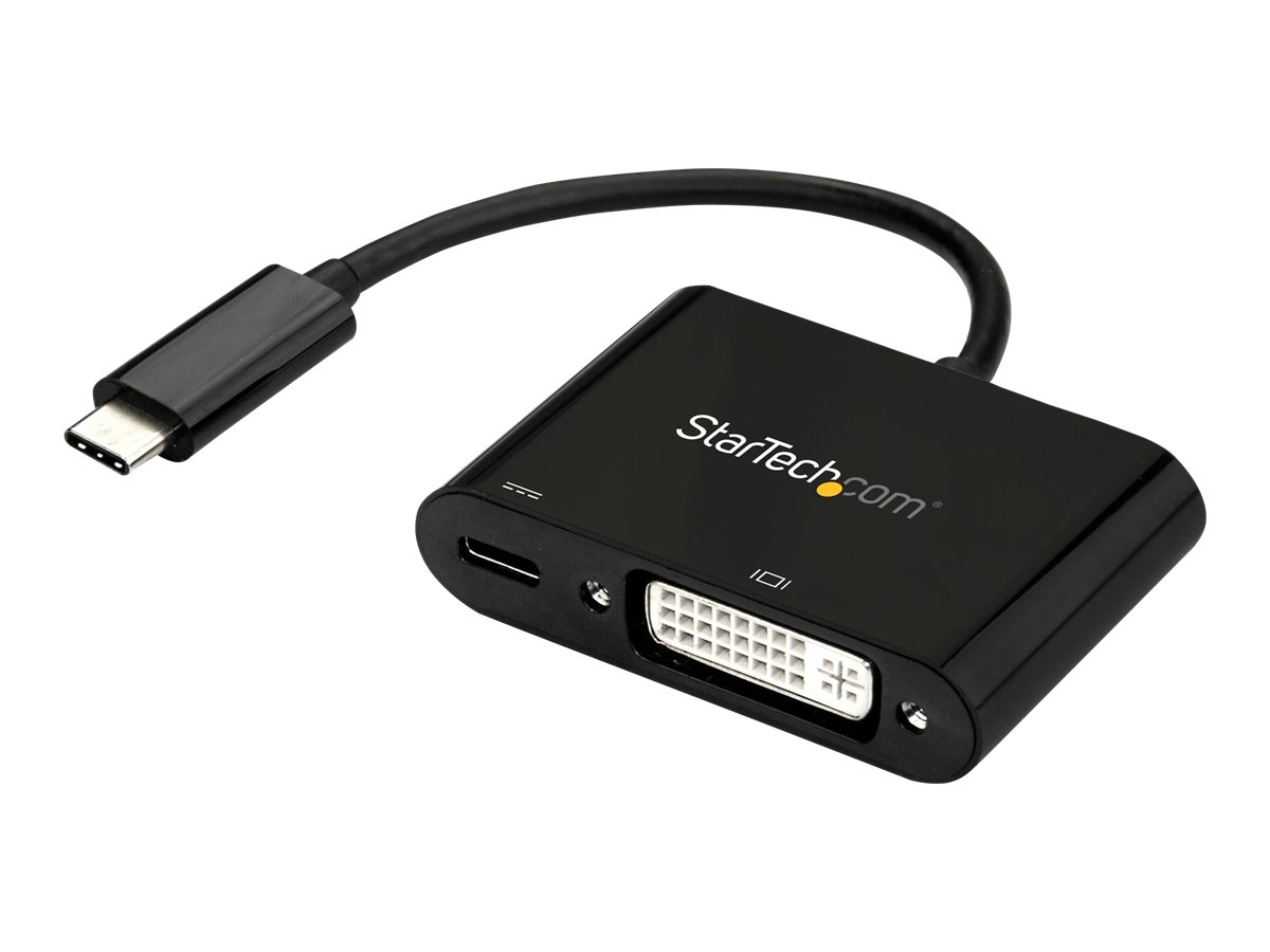 StarTech.com StarTech USB-C auf DVI Adapter mit USB Stromversorgung -USB Typ C Adapter