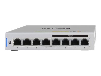 Ubiquiti UniFi Switch US-8-60W - Switch - managed - 4 x 101001000 + 4 x 101001000 (PoE)