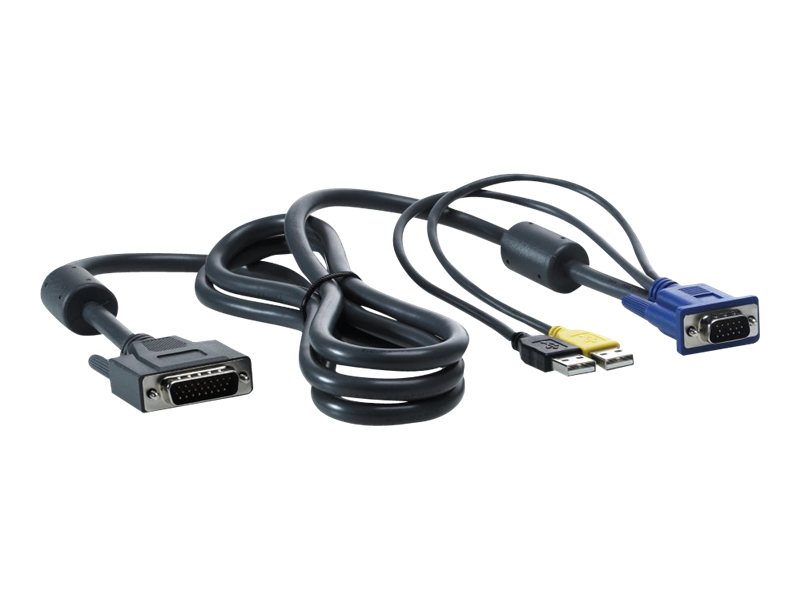 HP 1x4 KVM-Konsole USB-Kabel 1,82 Meter 439325-001 (AF613A) - REFURB