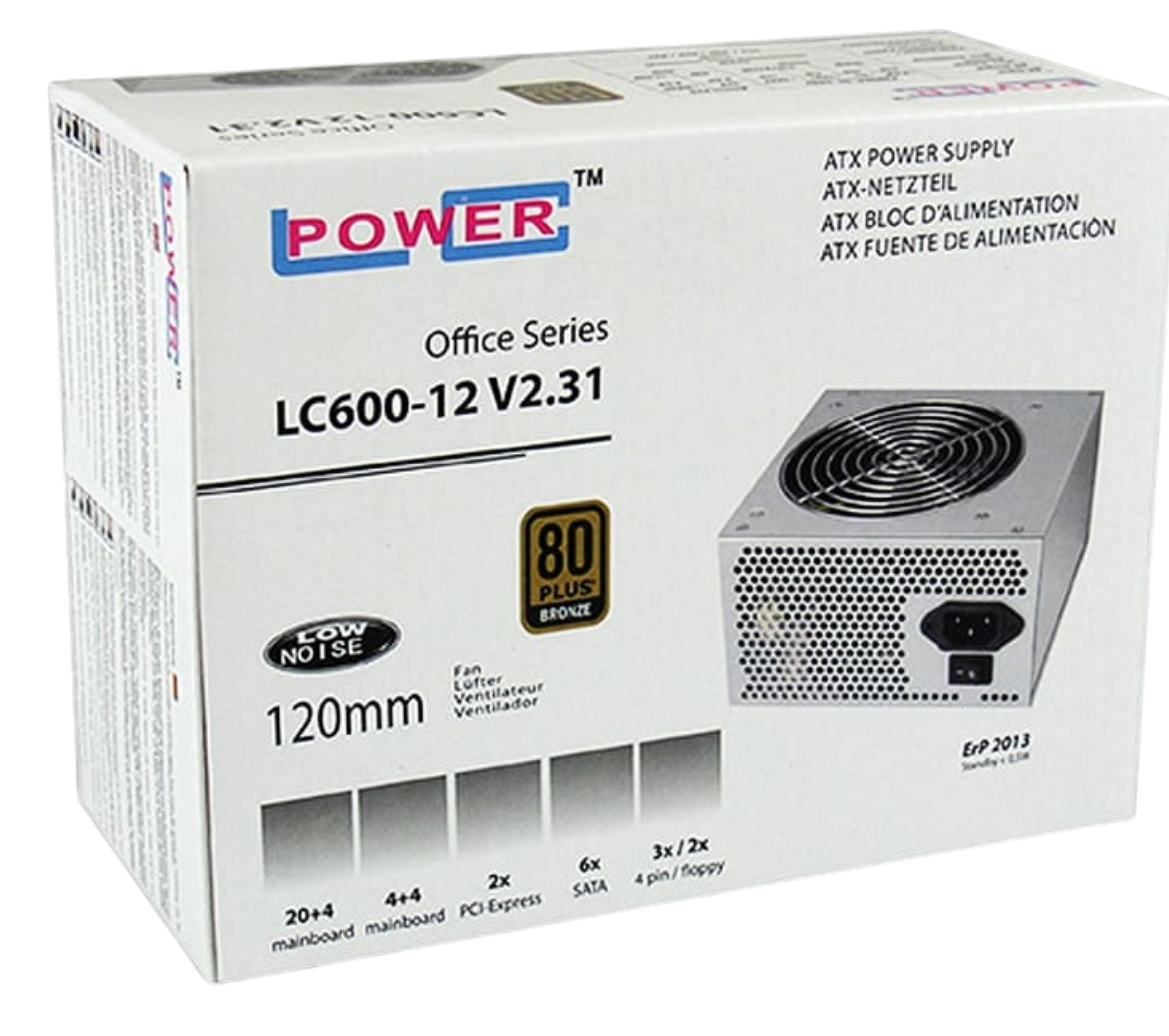 LC-Power LC600-12 V2.31 - Netzteil (intern) - ATX12V 2.31, Ansicht 2