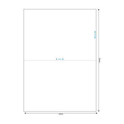 MEDIARANGE MRINK141 - Weiß - Dauerhaft - 210 x 148,5 - A4 - Matte - Laser/Inkjet, Ansicht 2
