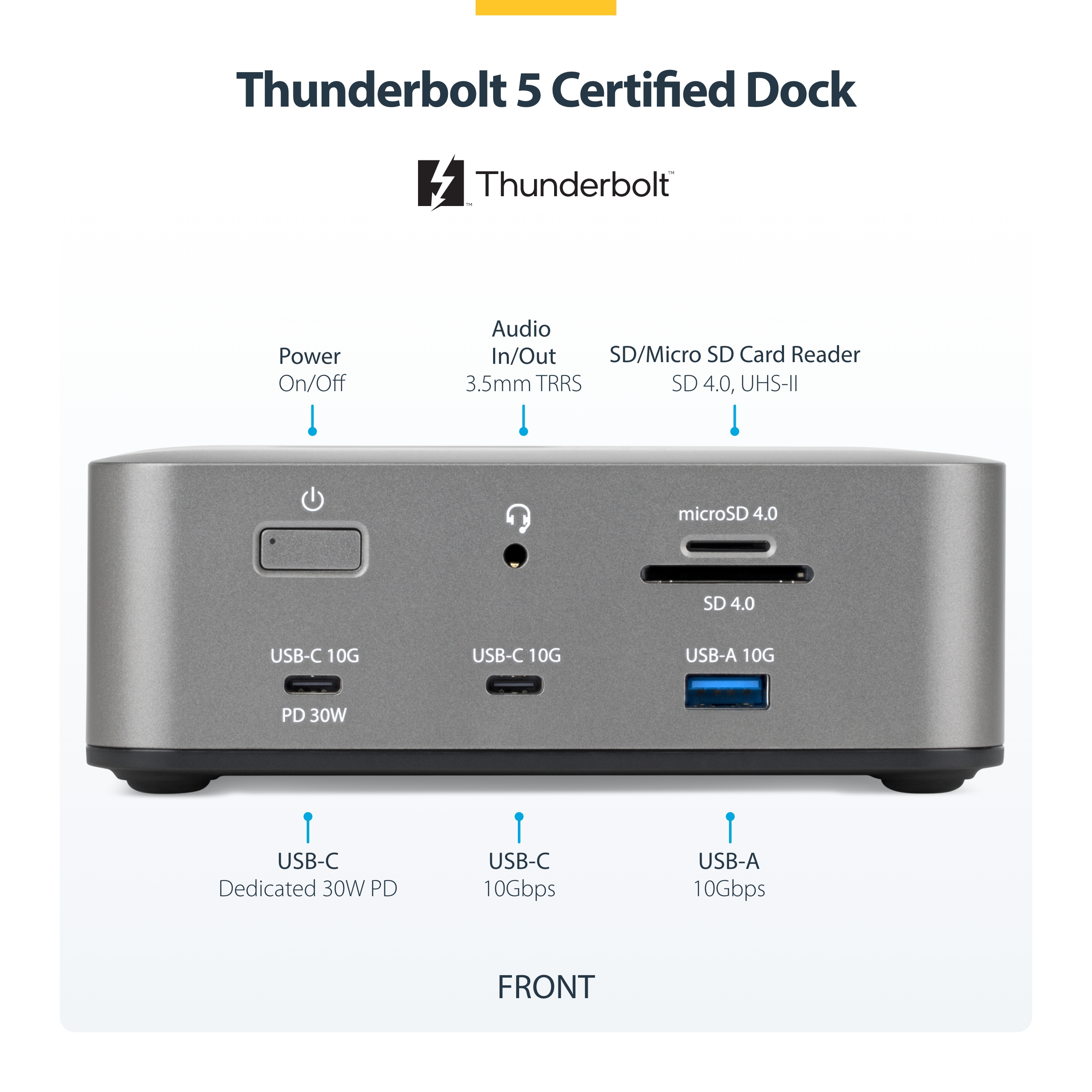 StarTech.com Dockingstation - für Laptop, Tablet, Ansicht 3