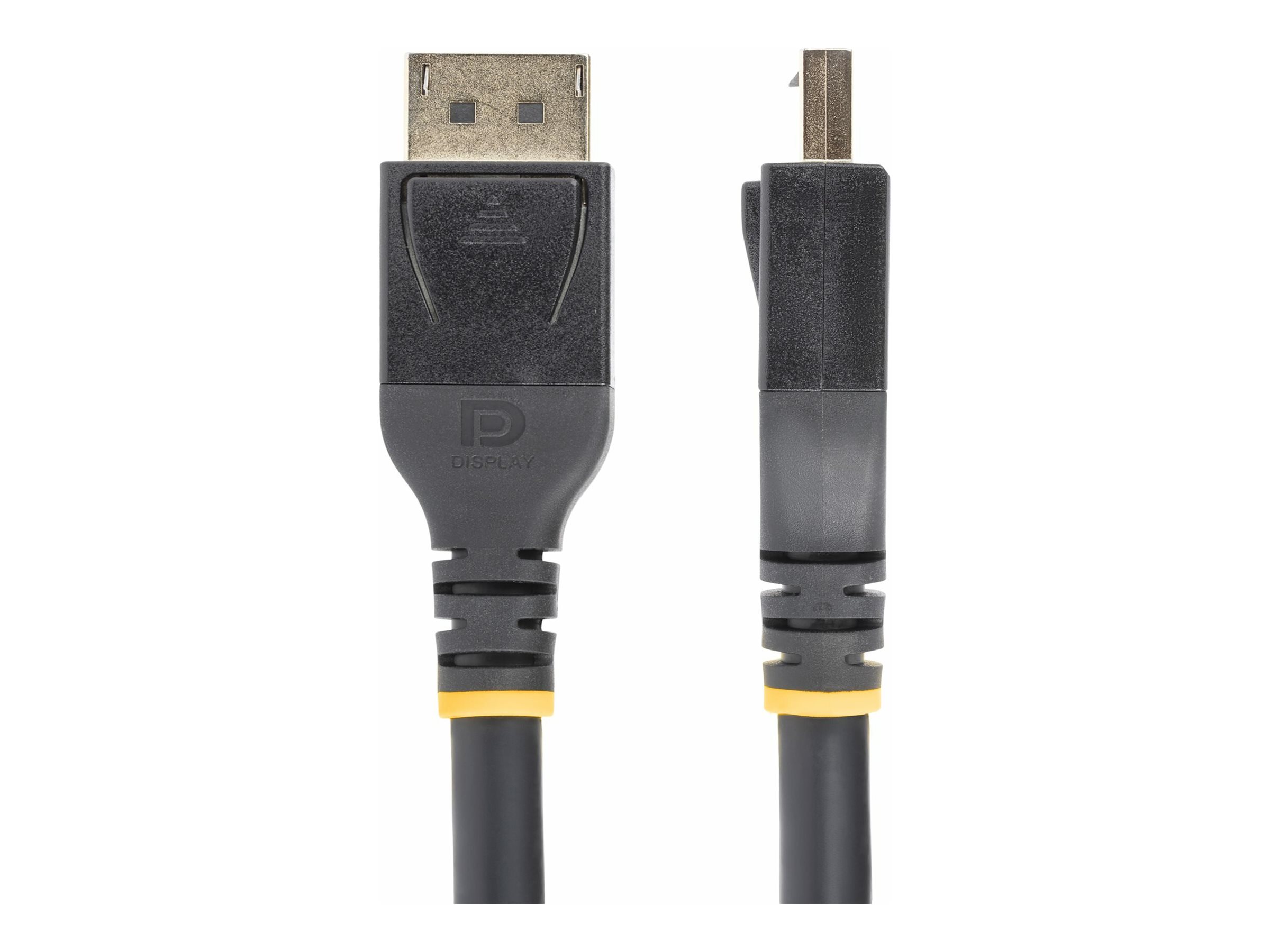 StarTech.com 50ft (15m) VESA-Certified Active DisplayPort 1.4 Cable DP8K wHBR3HDR10MSTDSC 1.2HDCP 2.2 8K 60Hz 4K 120Hz Video - Active DP 1.4 Cable MM (DP14A-15M-DP-CABLE)