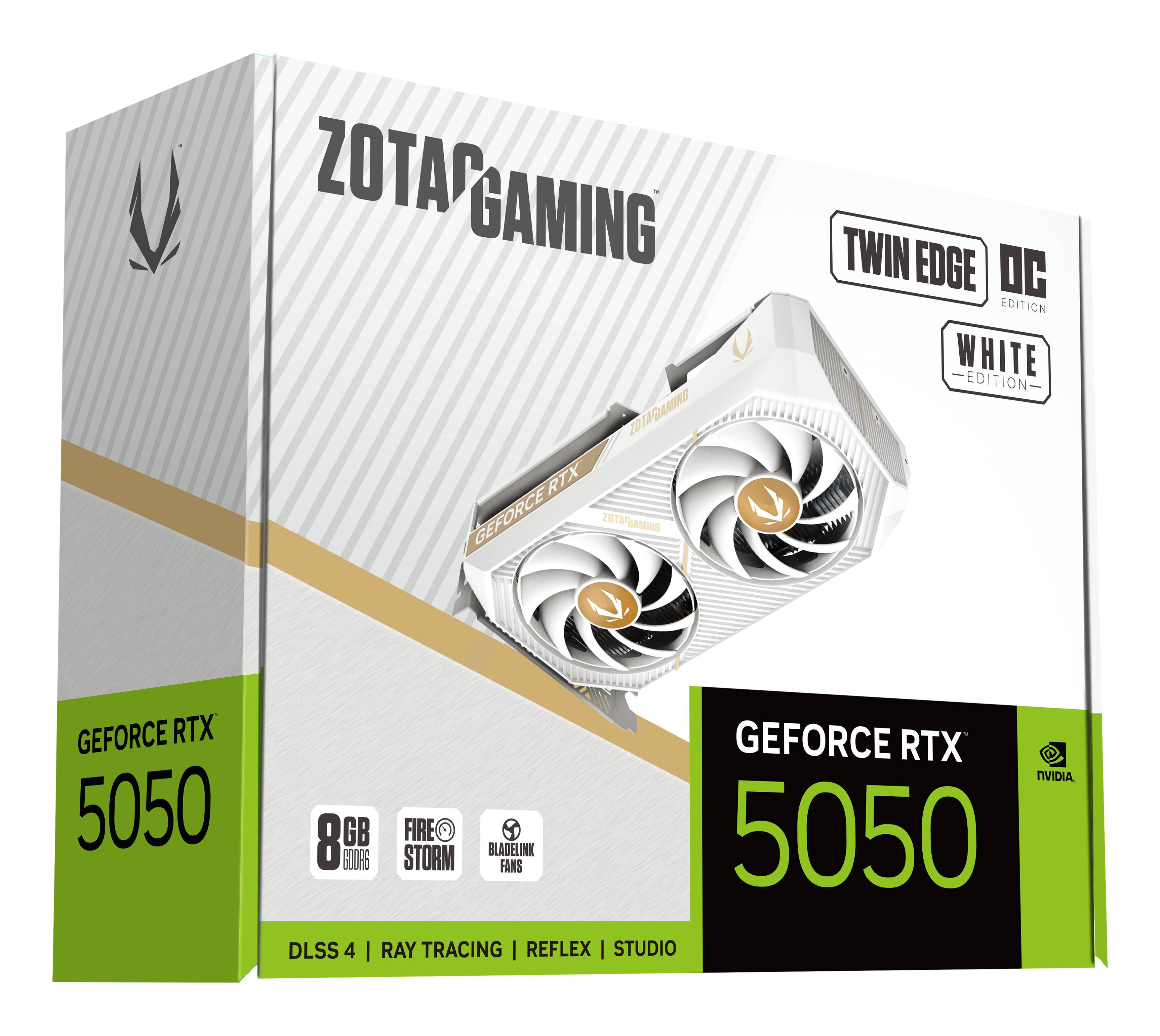 ZOTAC GAMING Twin Edge OC - White Edition - Grafikkarten - 8 GB, Ansicht 3