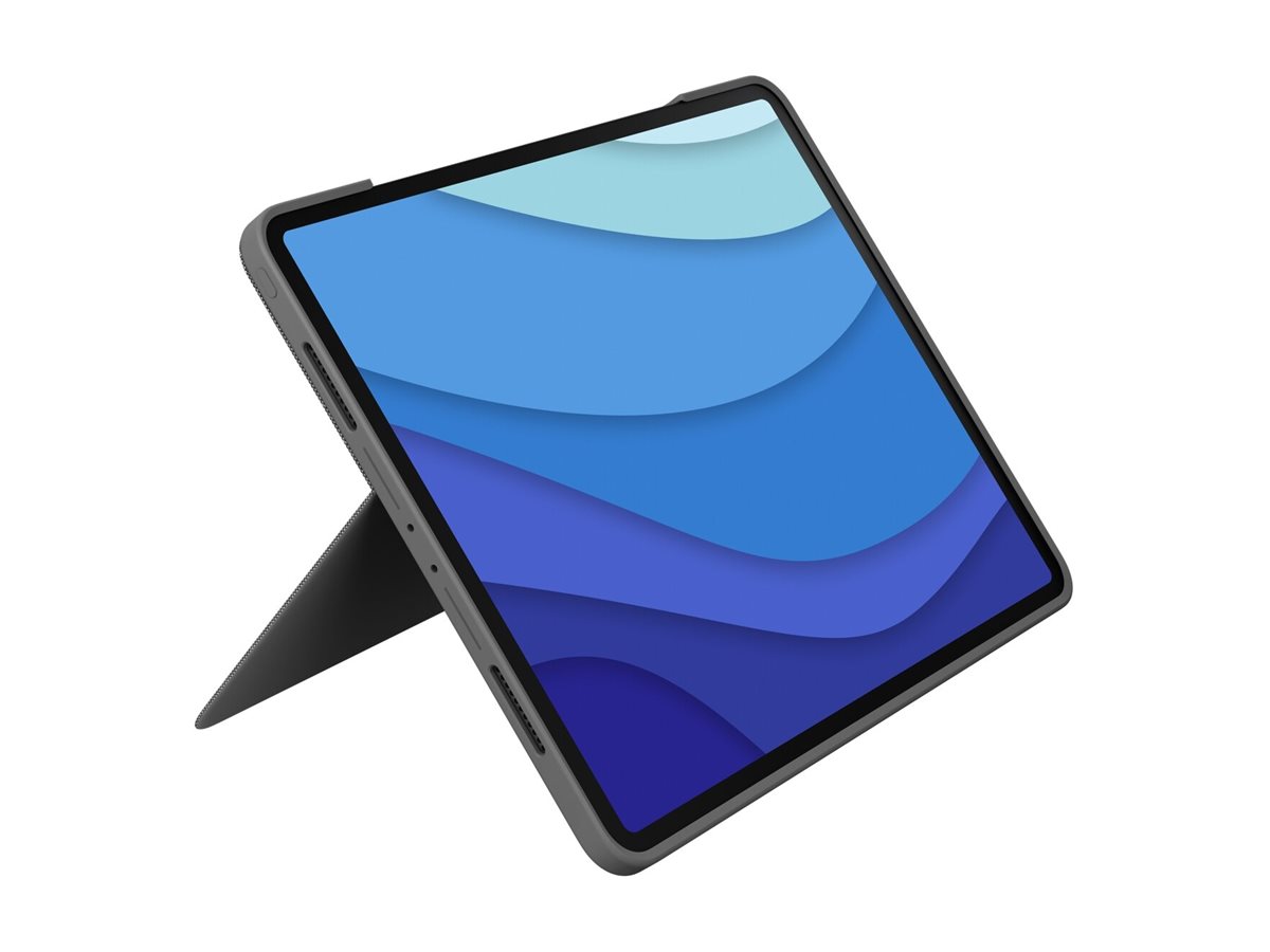 Logitech Combo Touch - Tastatur und Foliohülle - QWERTZ - Schweiz - Graphite  Apple 13-inch iPad Pro (M4), Ansicht 5