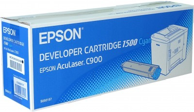 Epson S050157 - Cyan - original - Entwickler-Patrone, Ansicht 2