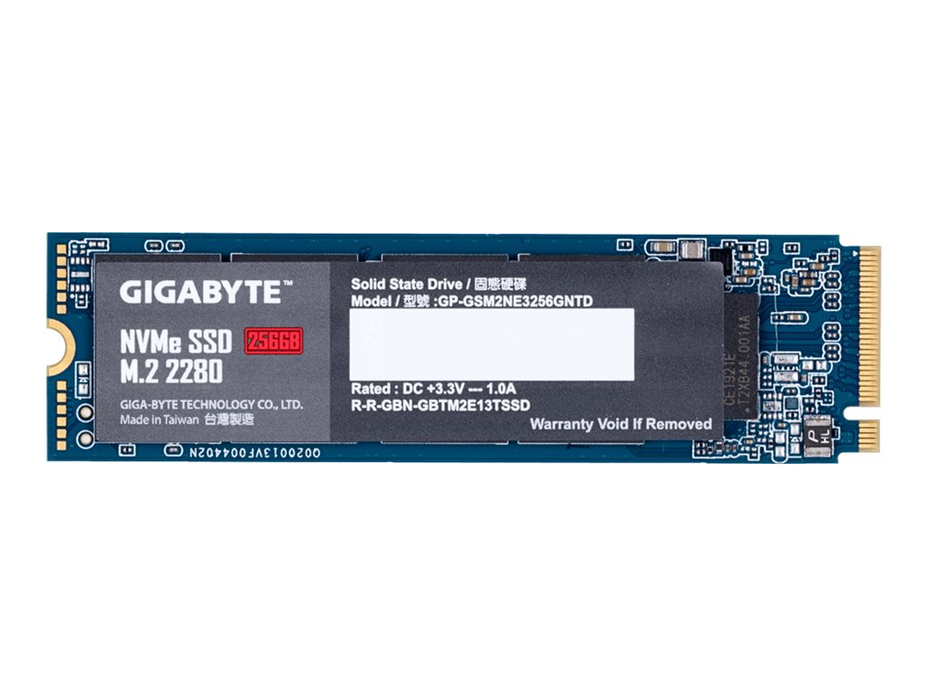 GIGABYTE NVMe SSD 256GB (GP-GSM2NE3256GNTD)