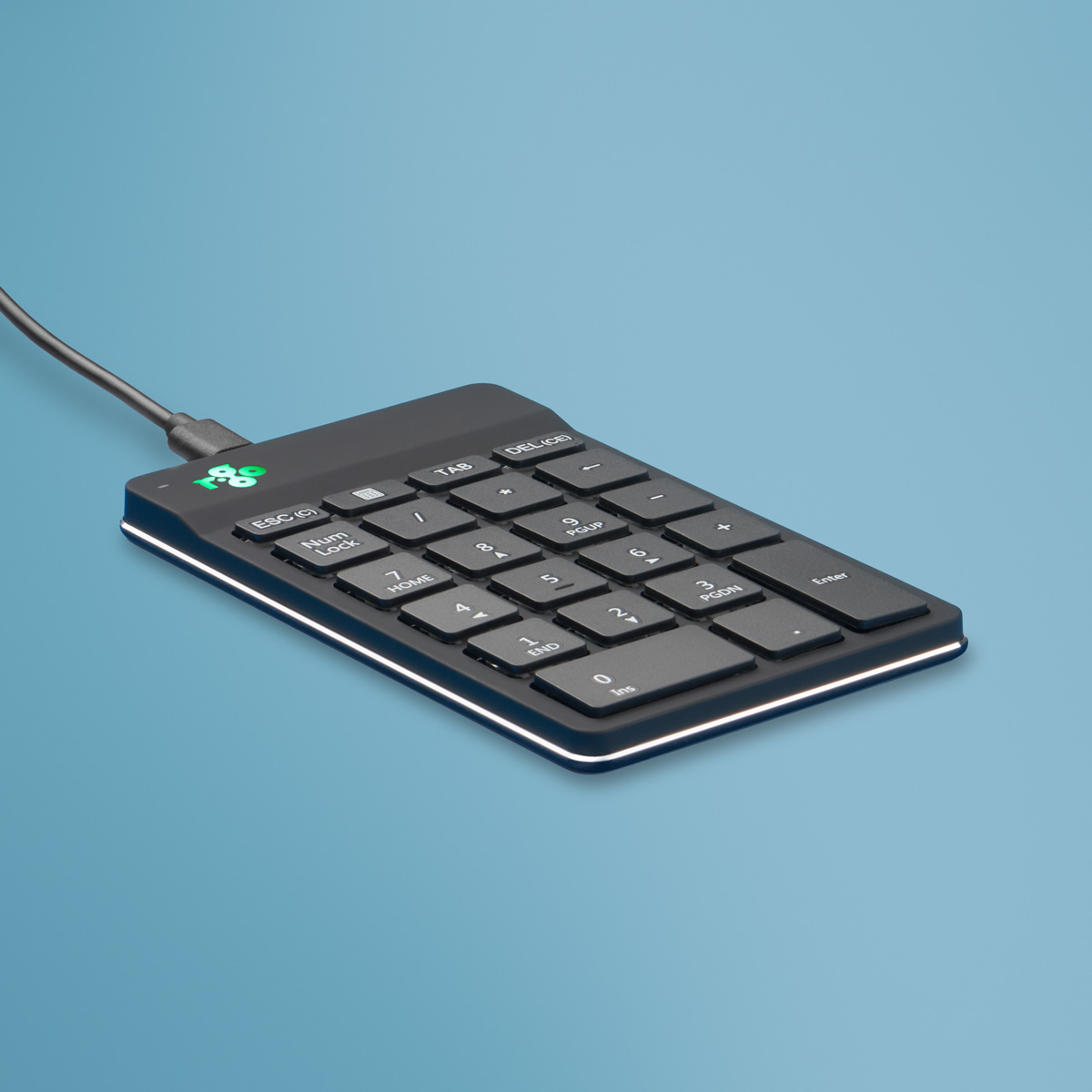 R-Go Numpad Break - Tastenfeld - USB-C - Schwarz, Ansicht 2