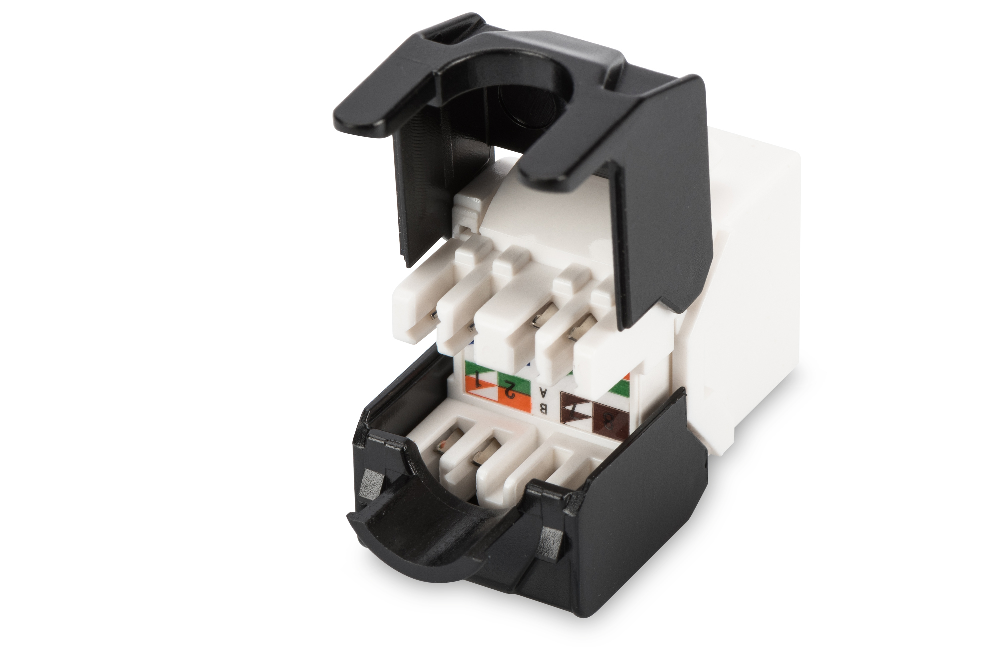 DIGITUS CAT 6A Keystone Modul, ungeschirmt, Ansicht 2