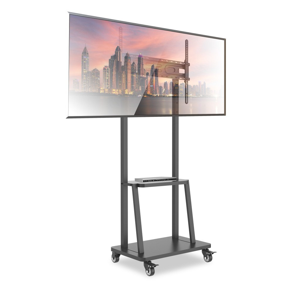 Techly TV Wagen für LCD/LED/Plasma 32-70 mit einer Ablage, Ansicht 2