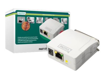 ASSMANN DN-13001-1 - Druckserver - parallel - 10/100 Ethernet