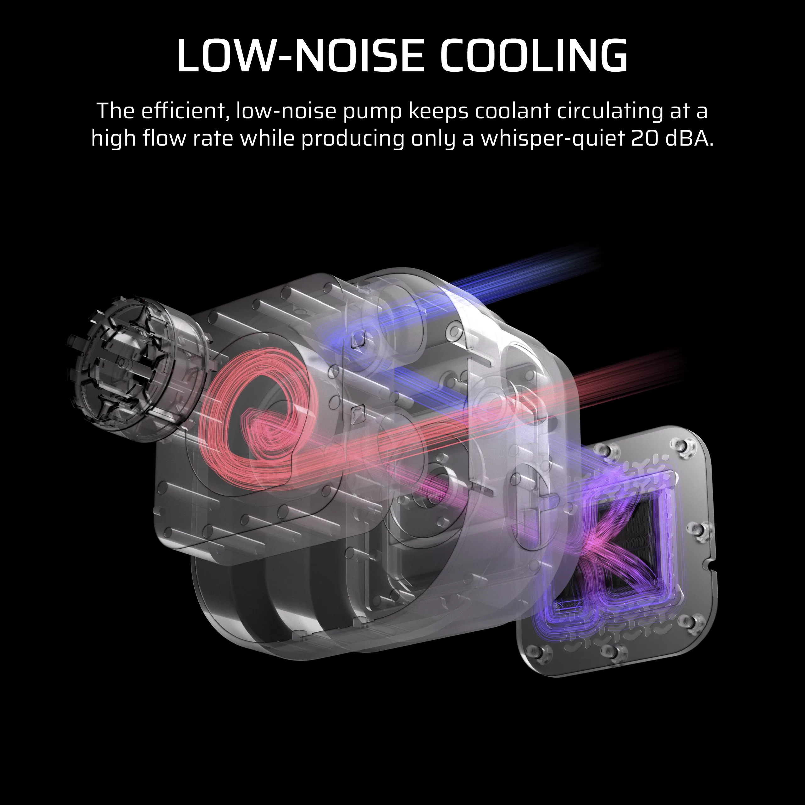 Corsair Nautilus 360 RS - Prozessor-Flüssigkeitskühlsystem - Kühlergröße: 360 mm - (für: LGA1851, LGA1700, AM5, AM4), Ansicht 3