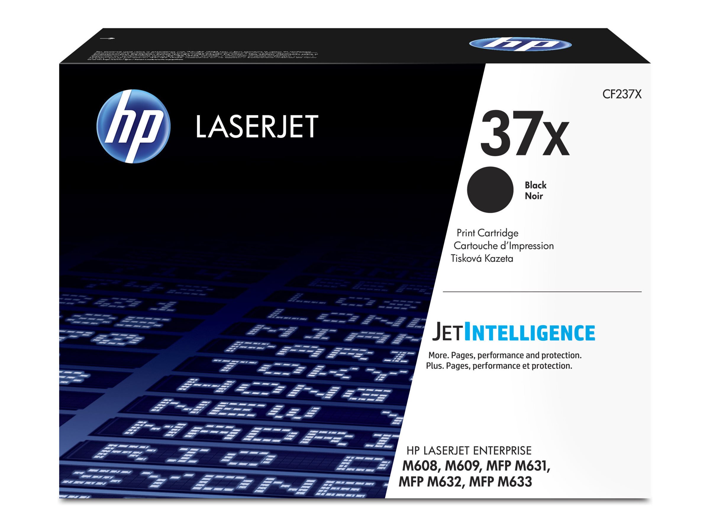 HP 37X - Hohe Ergiebigkeit - Schwarz - original - LaserJet - Tonerpatrone (CF237X)