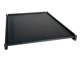 Tripp 4-Post Rack Enclosure Fixed Heavy Duty Toolless Mount Shelf - Rack - Regal - Schwarz - 48.3 cm (19)