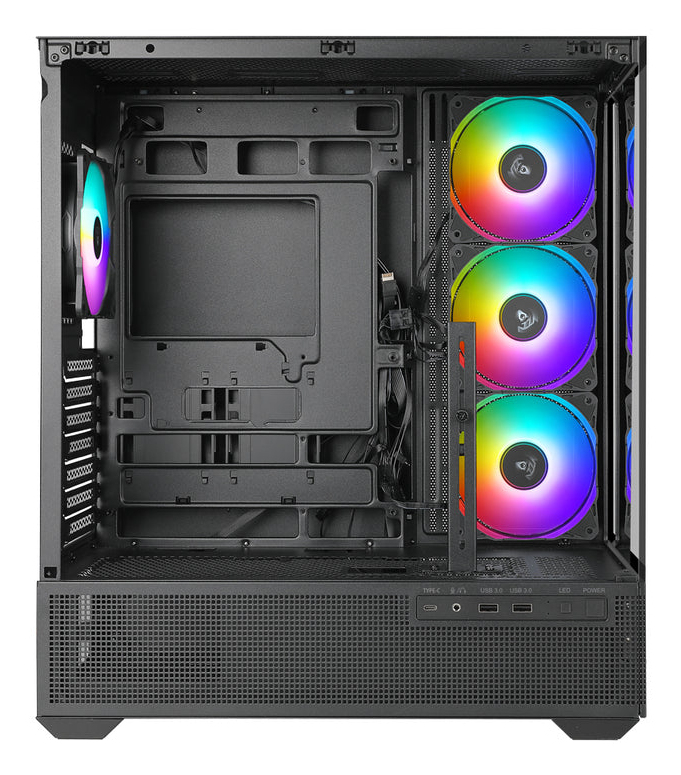 AZZA Geh Tiara 501B - Midi/Minitower - ATX, Ansicht 2