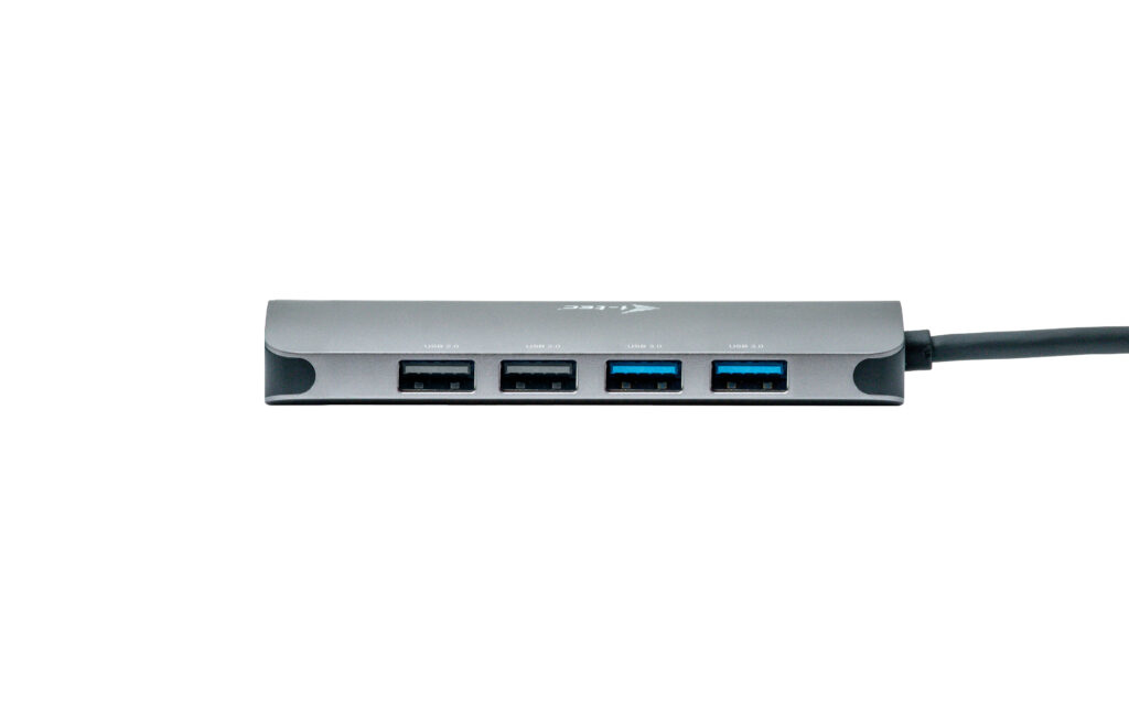 i-tec USB-C Metal Nano 2x Display Docking Station + Power Delivery 100 W - Kabelgebunden - USB 3.2 Gen 1 (3.1 Gen 1), Ansicht 4