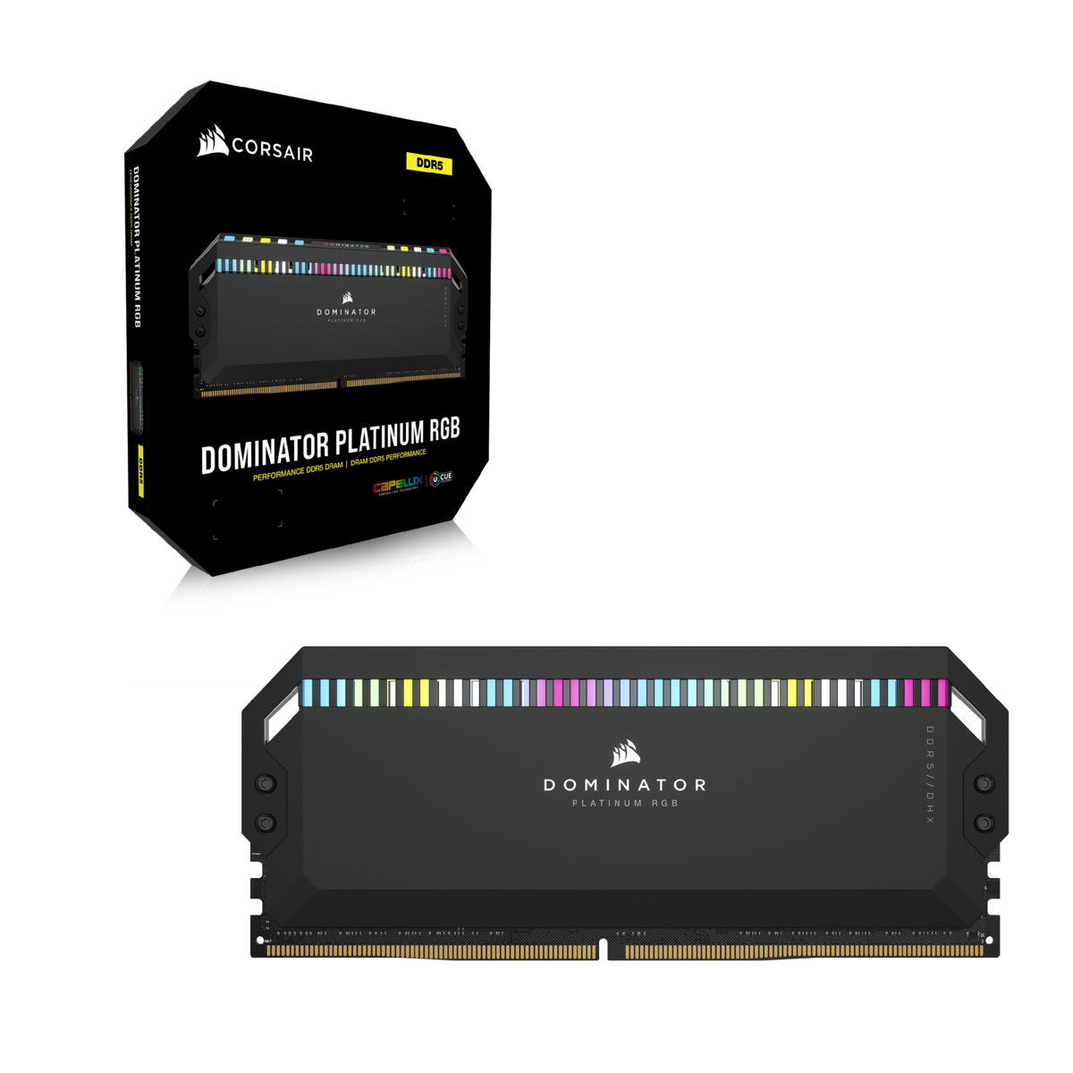 Corsair Vengeance RGB - DDR5 - Kit - 32 GB: 2 x 16 GB, Ansicht 2