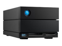 LaCie 2big Dock STLG28000400 - Festplatten-Array - 28 TB - 2 Schächte (SATA-600)