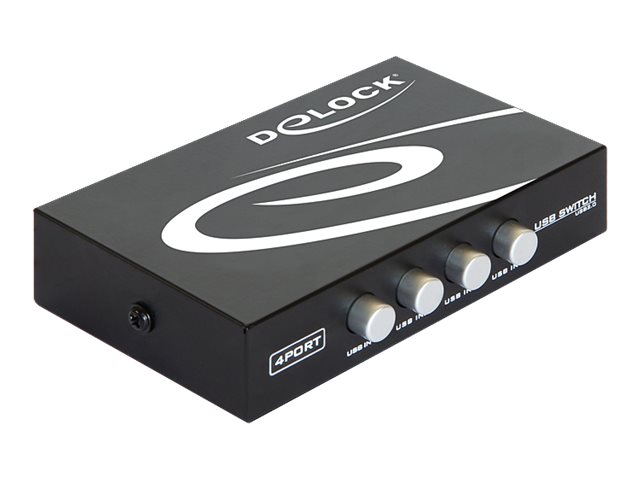 Delock Switch USB 2.0 4 port manual - USB-Umschalter für die gemeinsame Nutzung von Peripheriegeräten (87634)