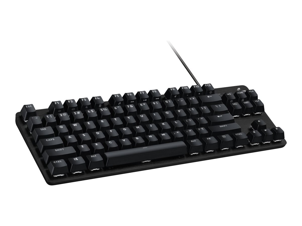 Logitech G G413 TKL SE - Tenkeyless (80 - 87 %) - USB - Mechanischer Switch - LED - Schwarz - TL: Spanisch, QWERTY, Ansicht 3