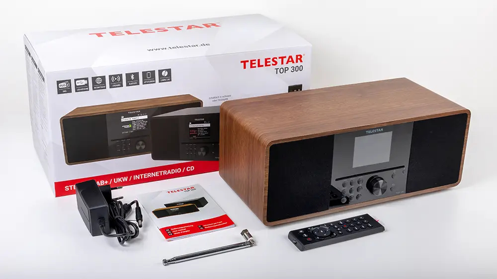 Telestar TOP 300 Holz Multifunktionsradios Stationär, Ansicht 4